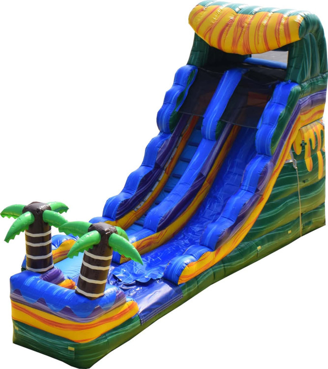 16 Ft Tropical Wet/Dry Slide