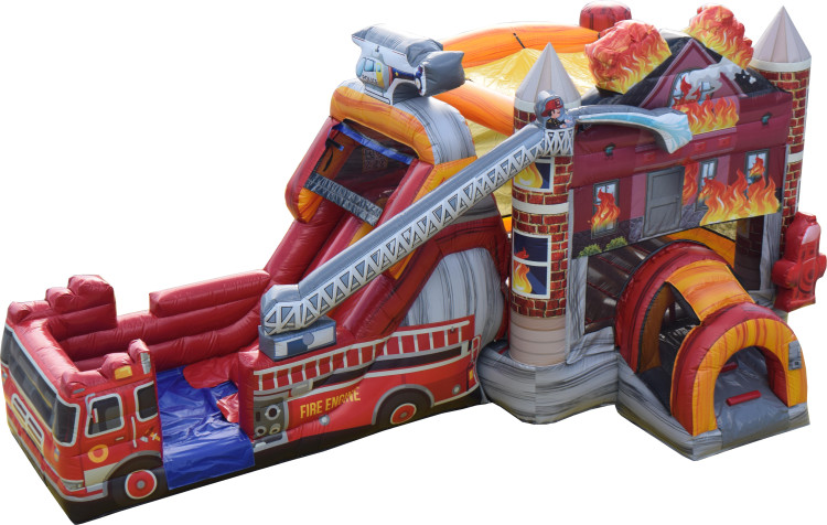 Fire Truck Dual lane Combo Wet/Dry