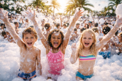 Foam Party (with staff) Two hour Minimum.